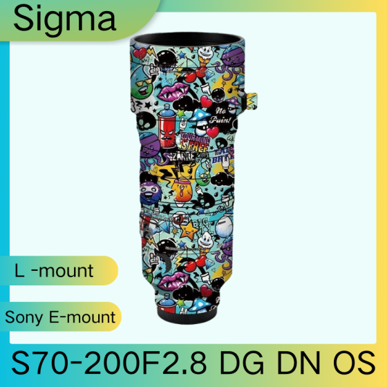 Lentes Sigma S70-200F2.8 DG DN OS - Pele câmera, adesivo câmera - com alta resistência a arranhões, à prova d'água e com design elegante.